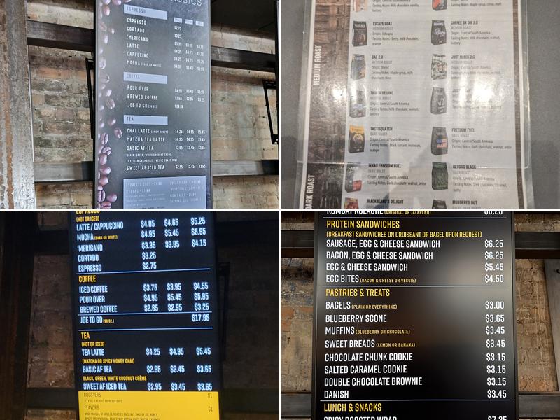 Black Rifle Coffee Company Menu