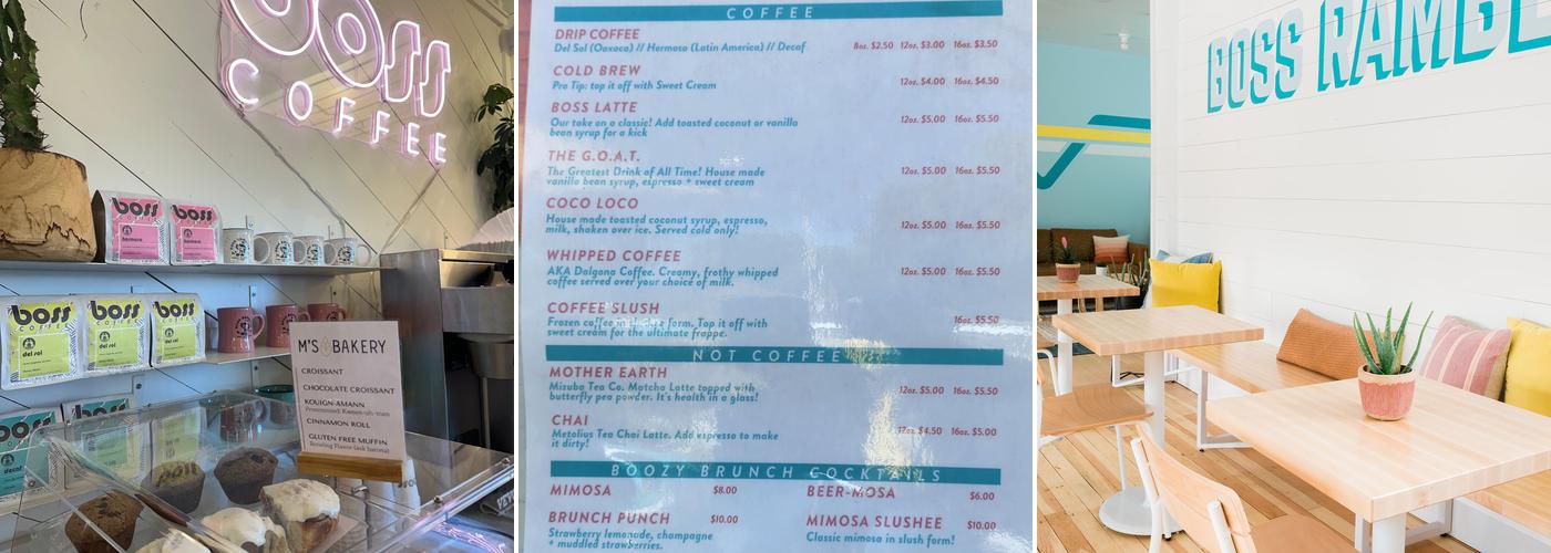Boss Rambler Coffee Menu