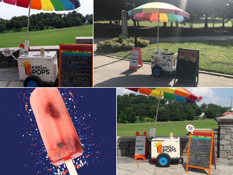 King of Pops Cart (Piedmont Park @ Charles Allen)