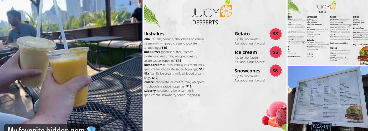 Juicy Menu