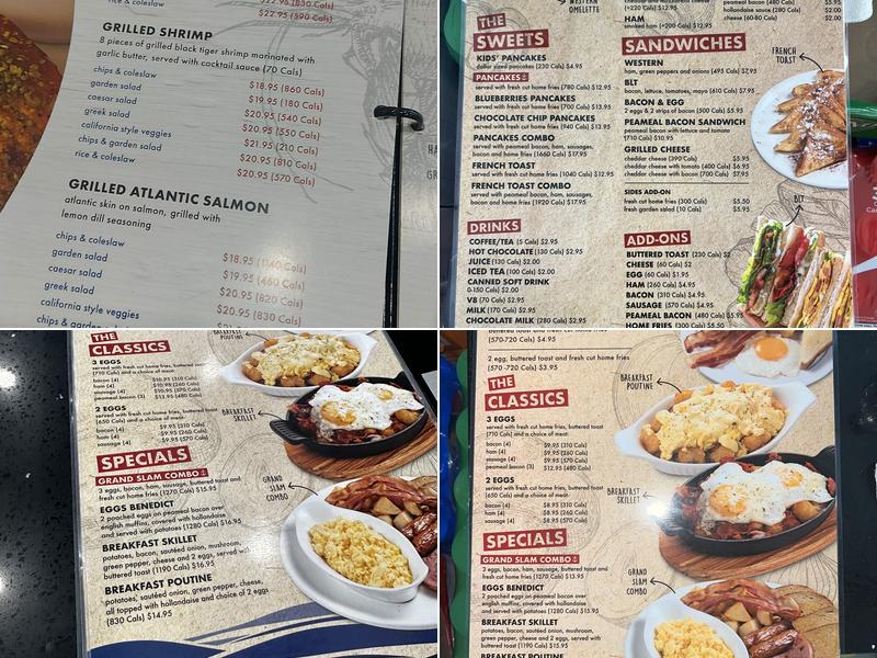 Halibut House Menu