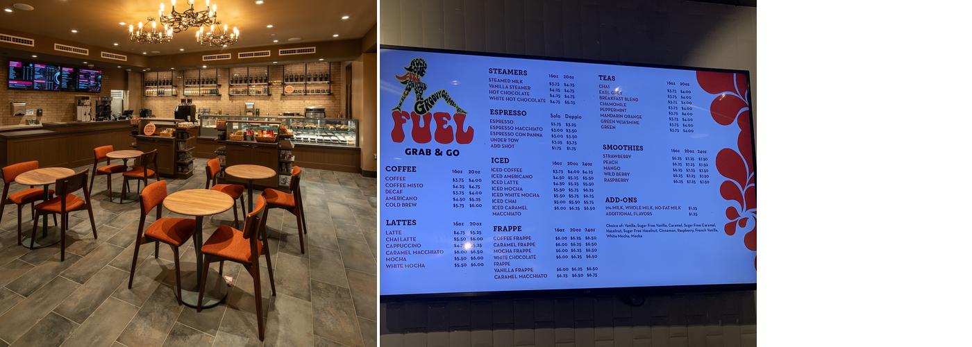 Bean & Bread Menu