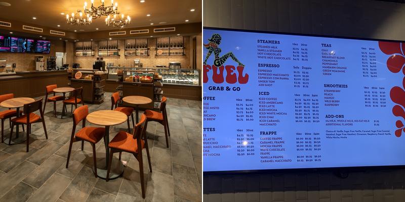 Bean & Bread Menu