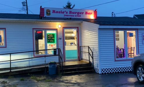 Rosie?s Burger Bar Channel-port Aux Basques
