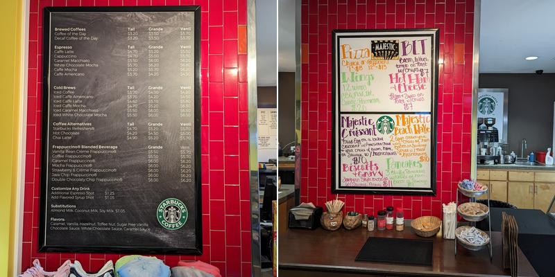 Majestic Market & Bar Menu