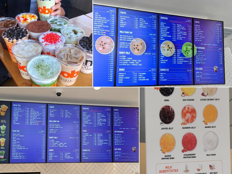 It's Boba Time - RSM Menu