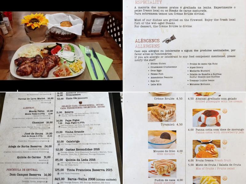 Restaurant Atletico (Atlético) Menu