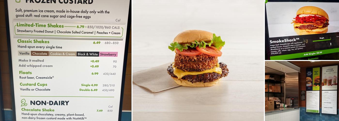 Shake Shack Walnut Creek Menu