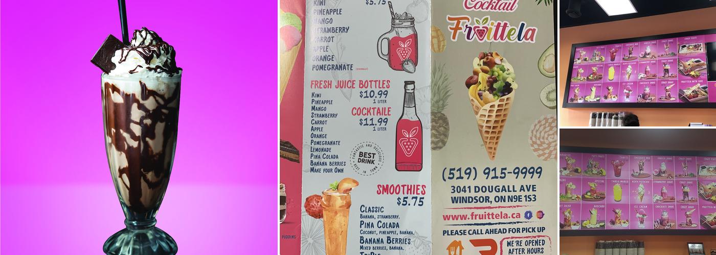 Cocktail Fruittela Menu