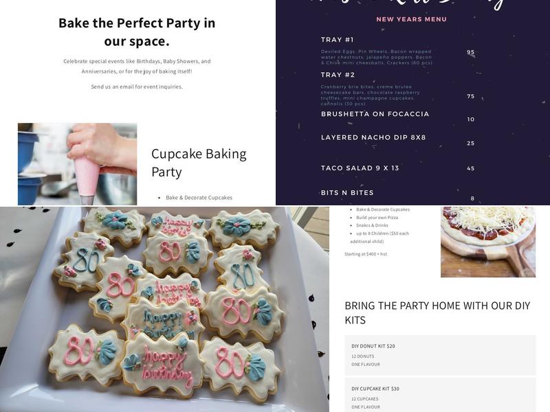 Whisk & Roll Bakery Menu