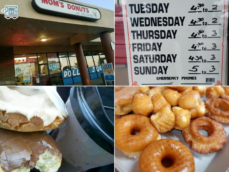 Mom's Donuts and ice cream