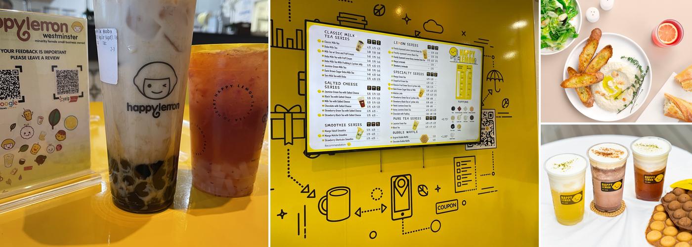 Happy Lemon 120th Menu