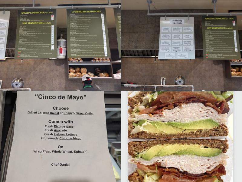 Sunac Natural Deli Menu