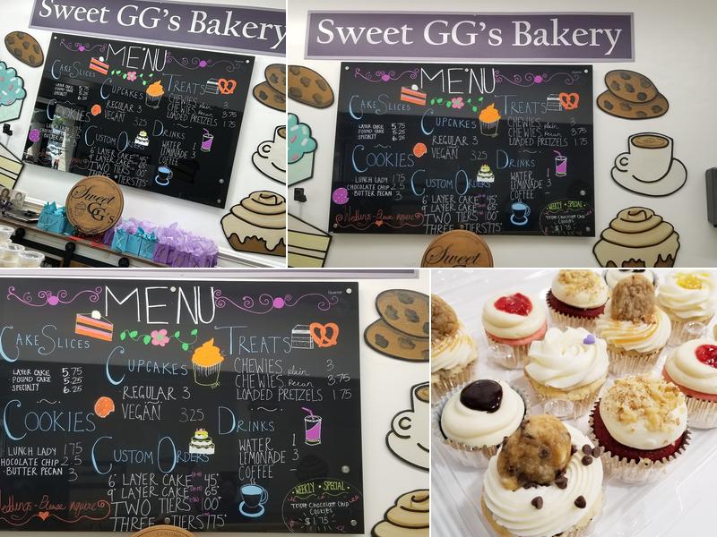 Sweet GG's Bakery Menu