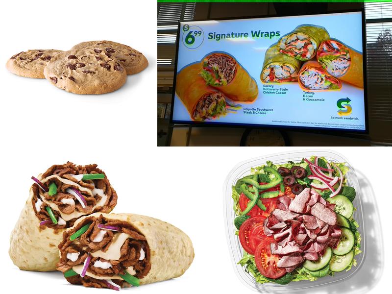 Subway Menu