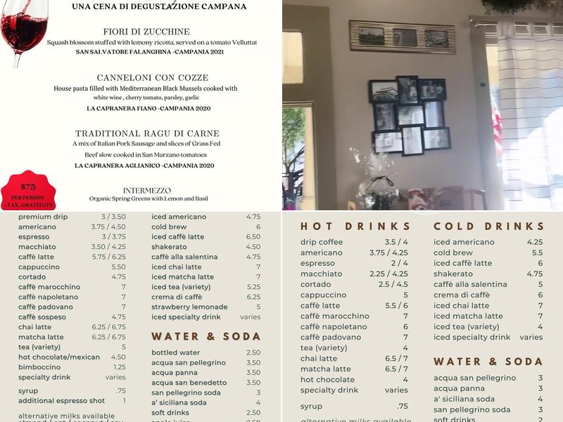 AMICIBAR Menu