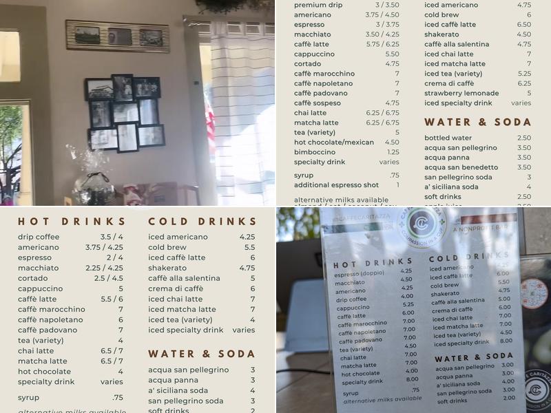 AMICIBAR Menu