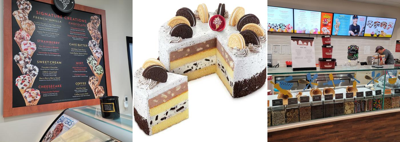 Cold Stone Creamery Menu