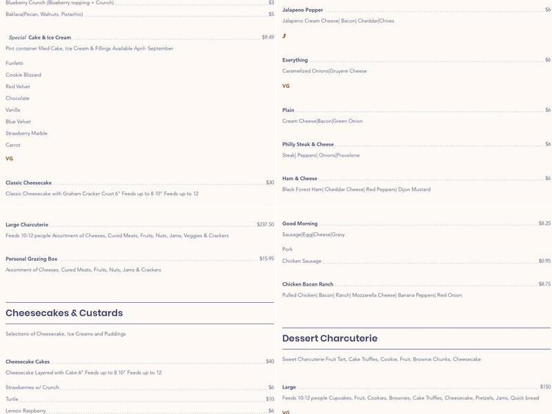 Wicked Batter Twisted Sweets Bakery Studio Menu