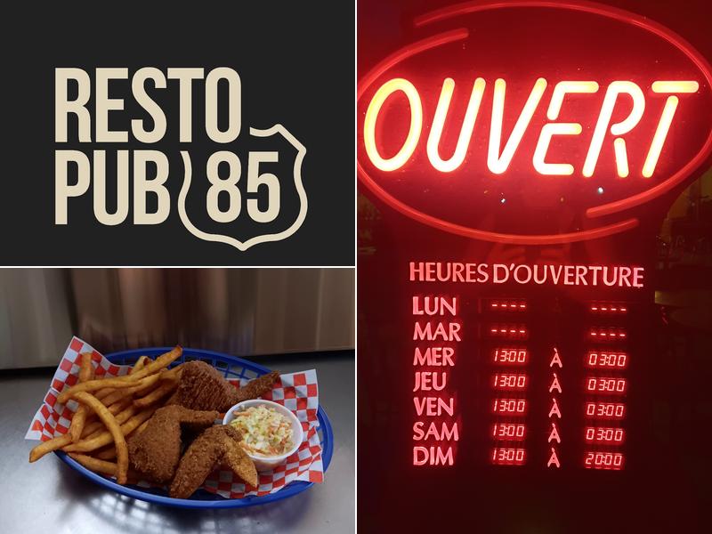Bar 85 Menu