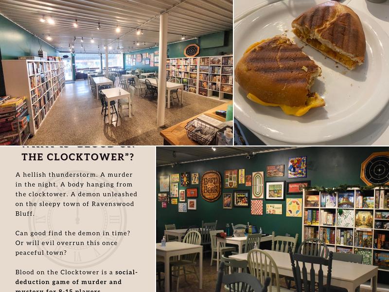 The Bard and Bear Games Cafe Hamilton