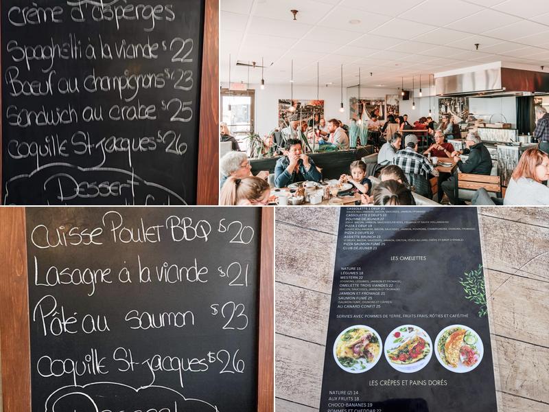 Bistro 7 de l'Hôtel Sept-Îles Menu