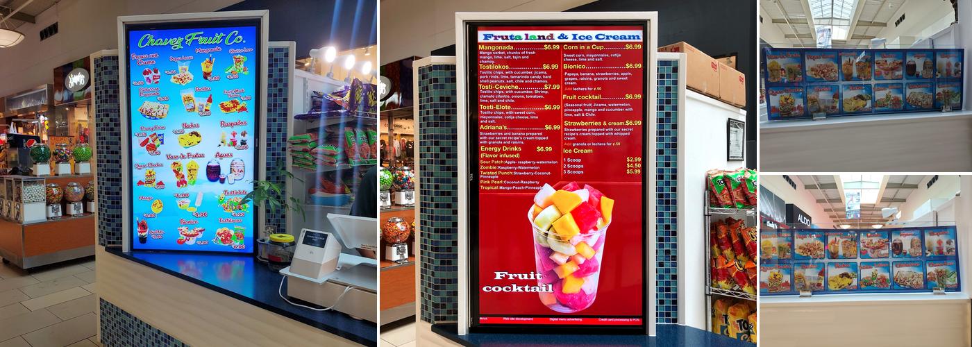 Fruta Land & Ice Cream Menu