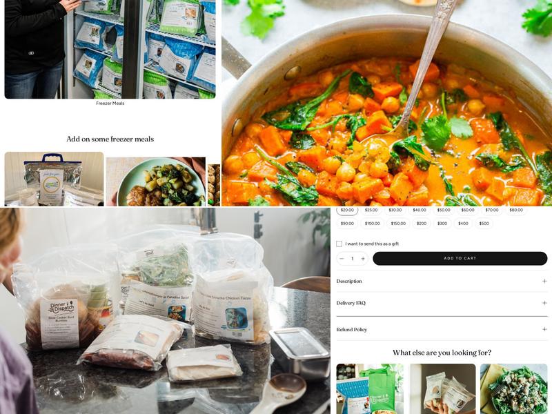 Dinner Dispatch Menu