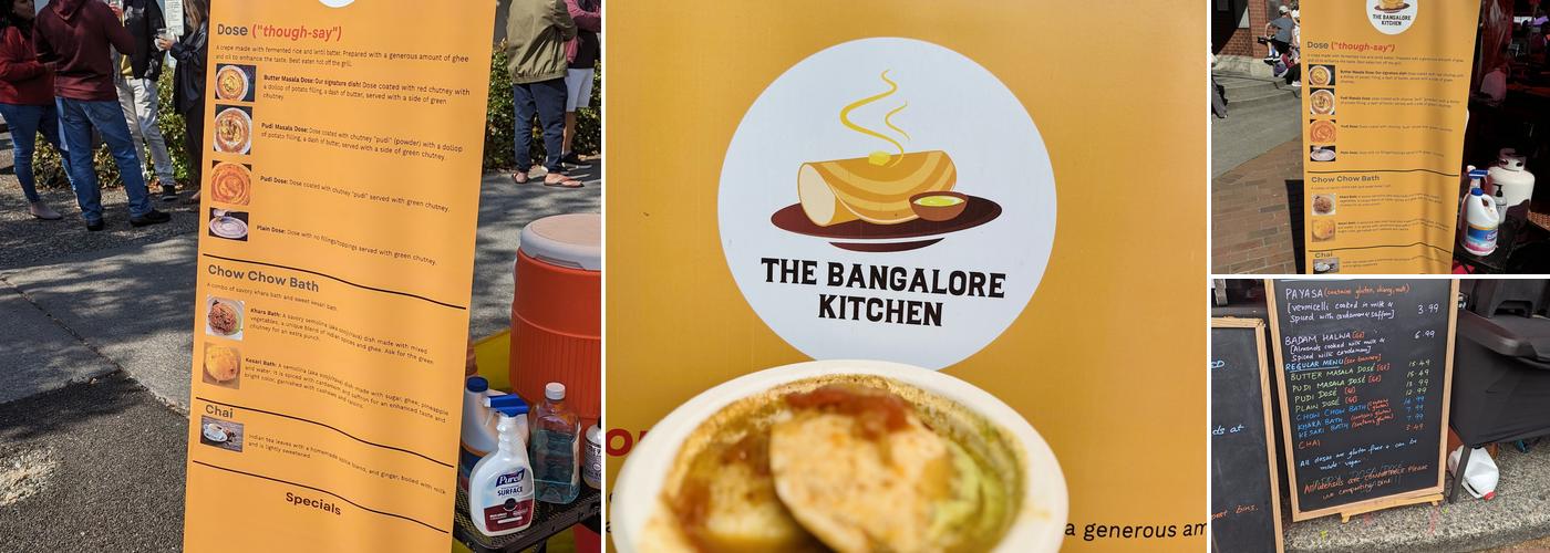 The Bangalore Kitchen Menu