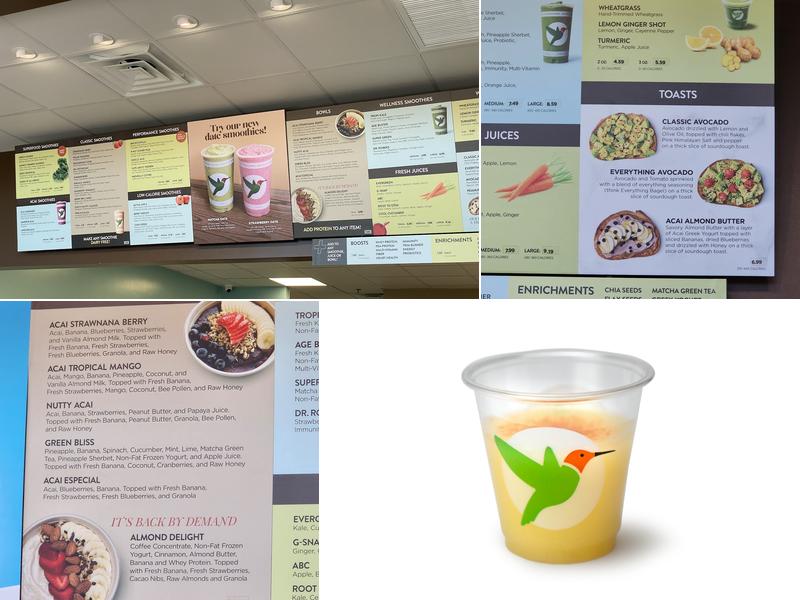 Robeks Fresh Juices & Smoothies Menu