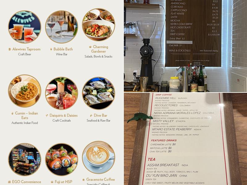 Gracenote Coffee Menu