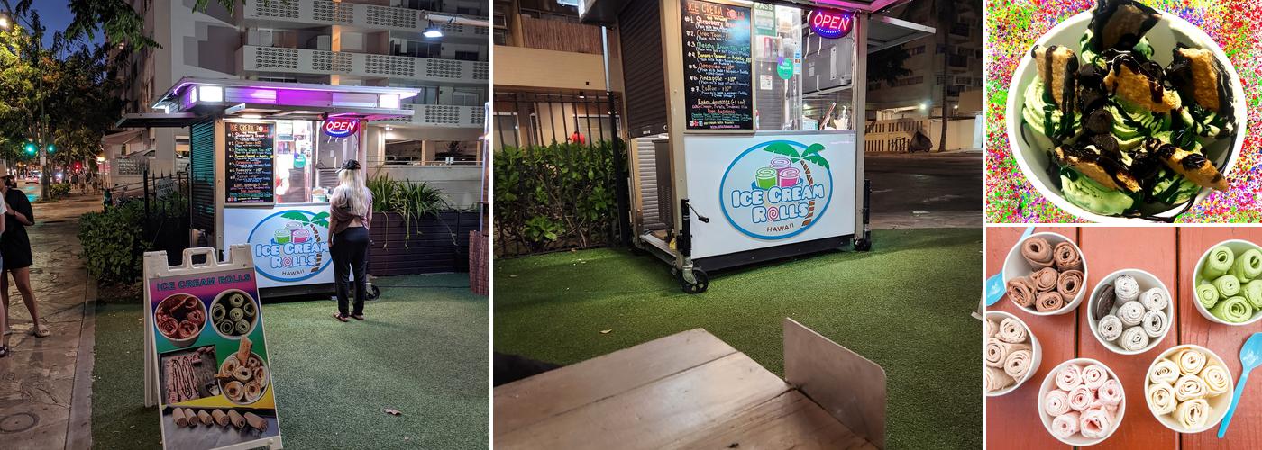 Ice Cream Rolls Hawaii