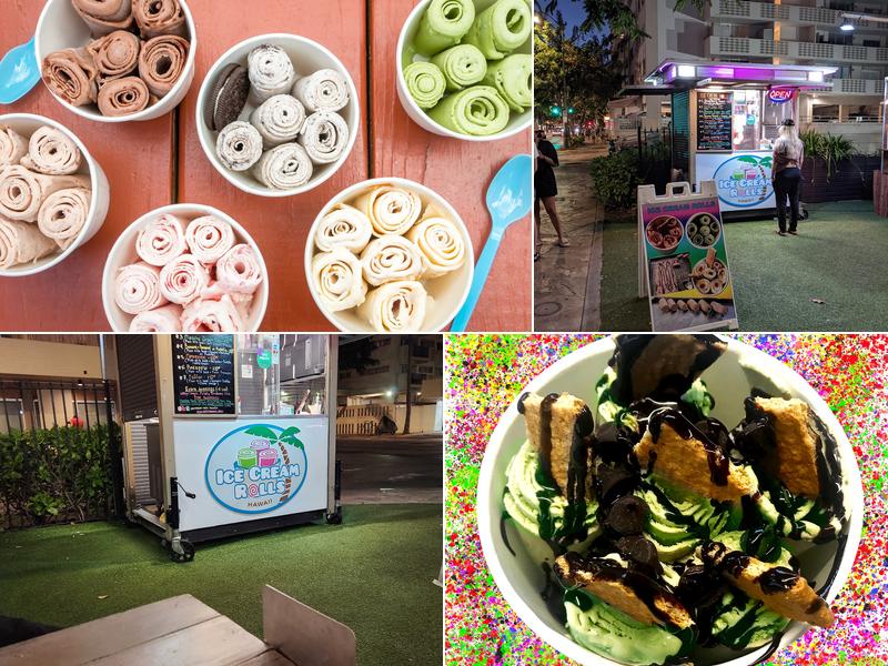 Ice Cream Rolls Hawaii