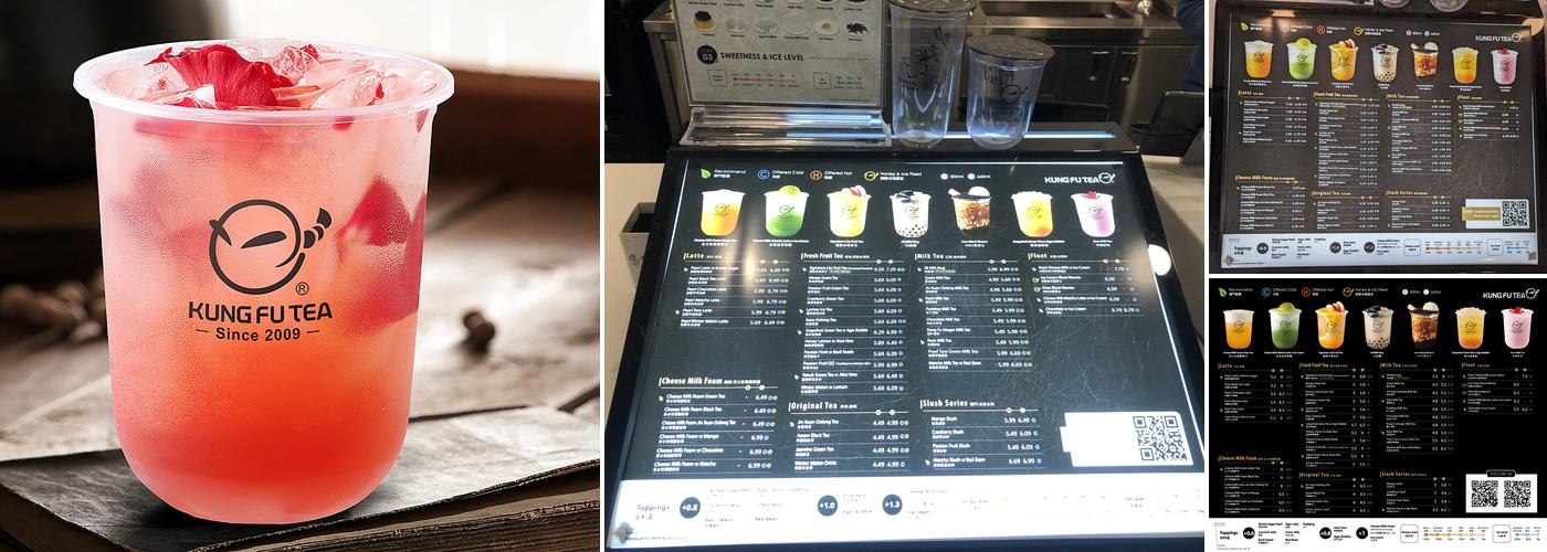 Kung Fu Tea Skyview Menu