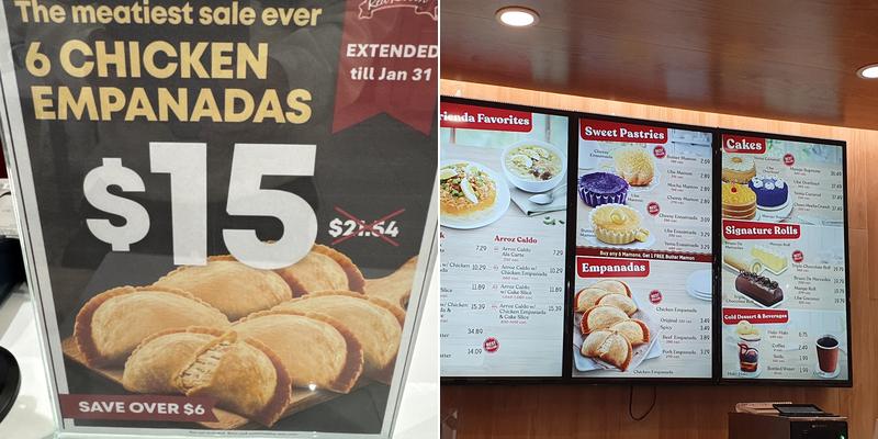 Red Ribbon Bakeshop Menu