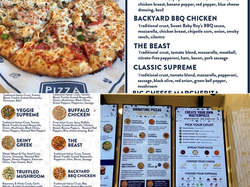 PizzaStudio Menu