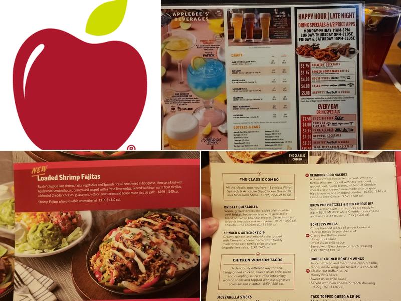 Applebee's Grill + Bar Menu