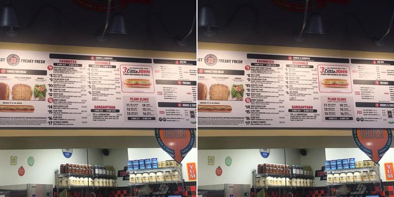 Jimmy John's Menu