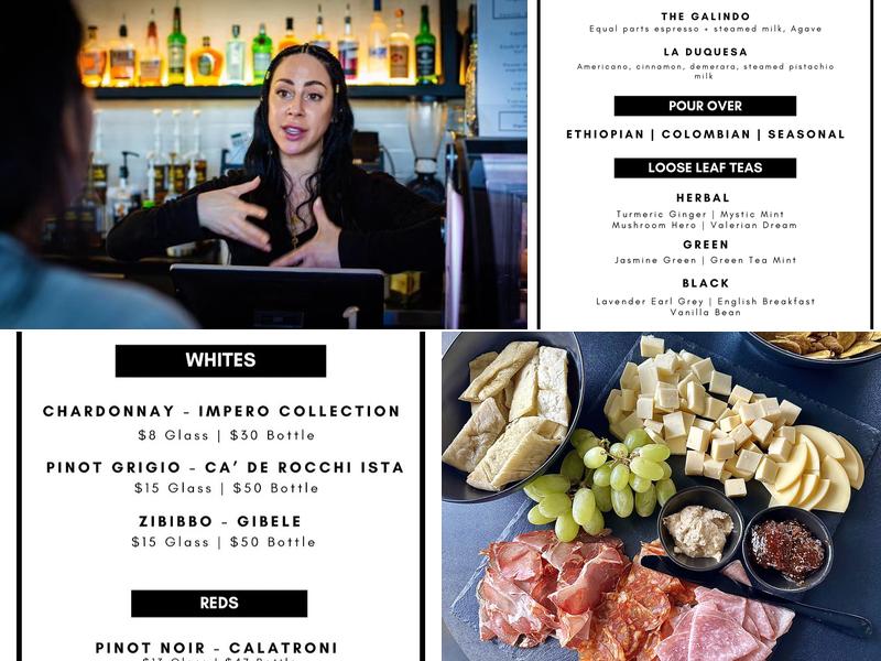 Galindo's Coffee + Elixirs Menu