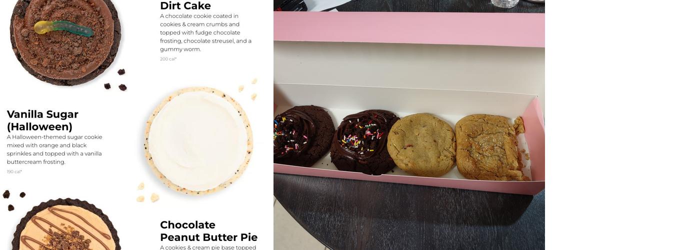 Crumbl Cookies - Hudson Oaks Menu