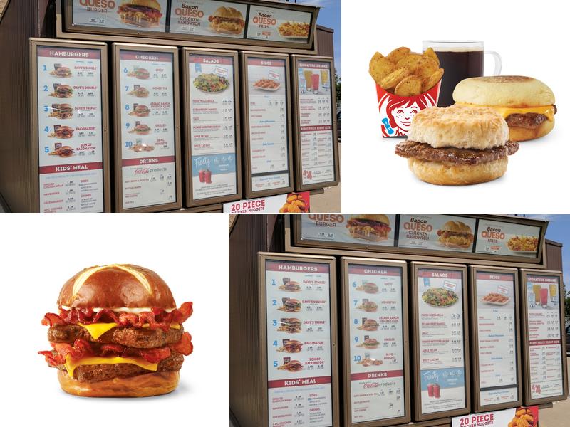 Wendy's Menu