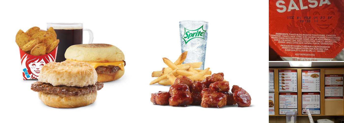 Wendy's Menu