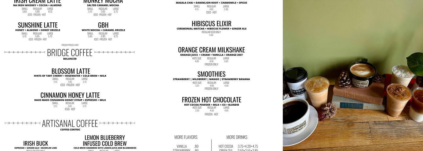 Germania Brew Haus | Jerseyville | Drive-Thru | Events Venue Menu