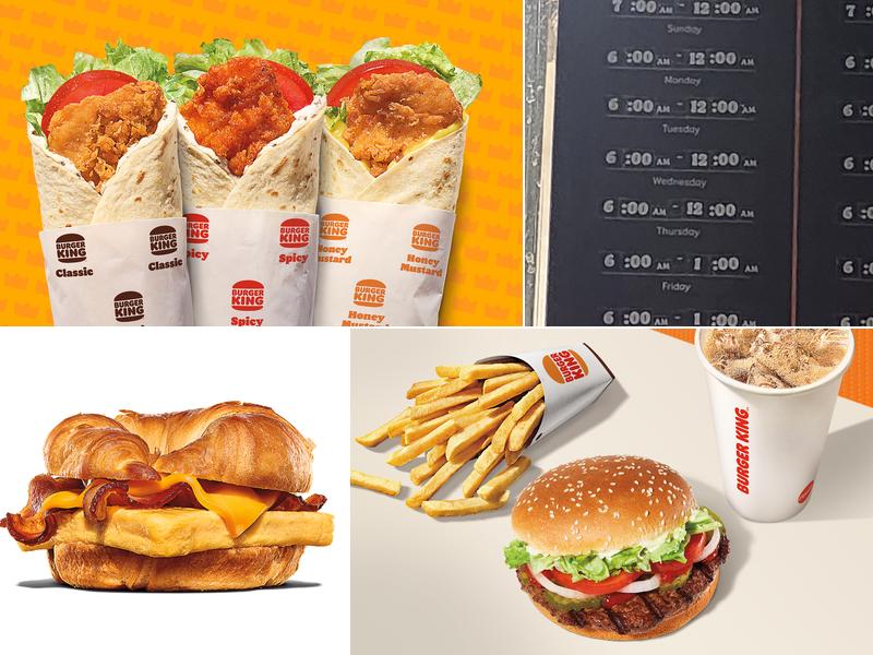 Burger King Menu