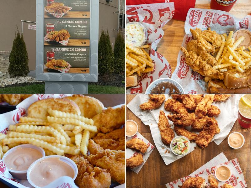 Raising Cane's Chicken Fingers Menu