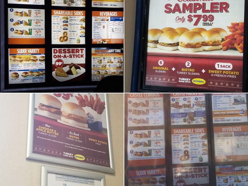 White Castle Menu