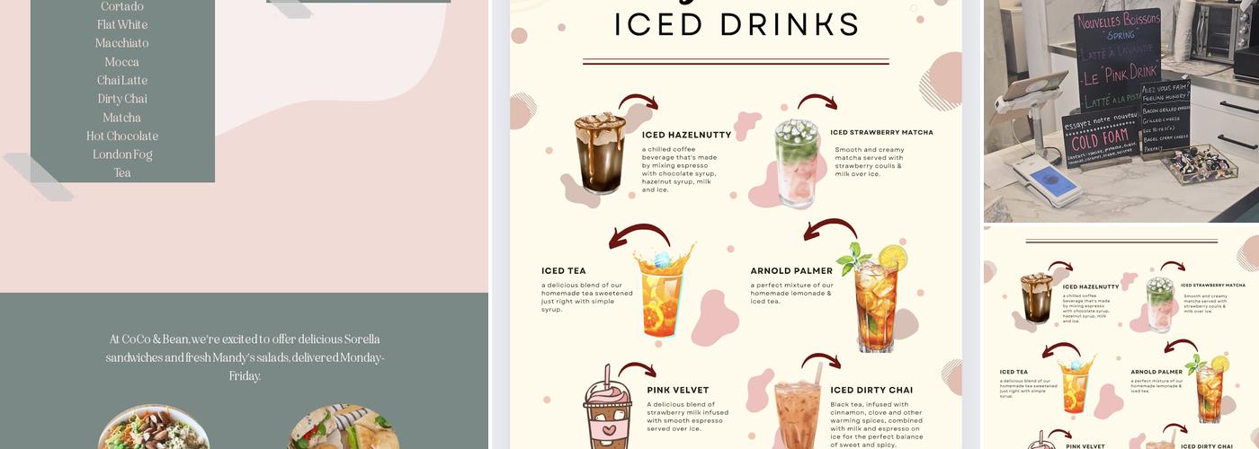 Café CoCo & Bean Menu