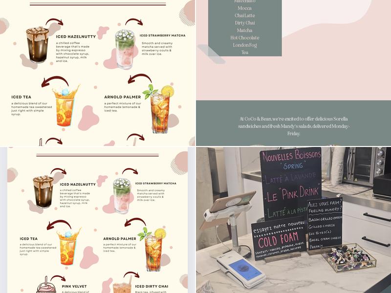 Café CoCo & Bean Menu