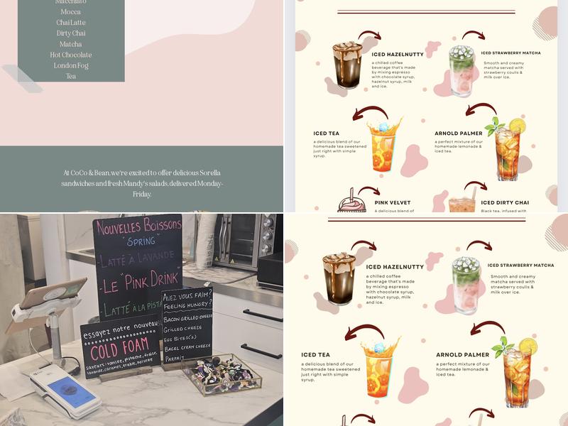 Café CoCo & Bean Menu
