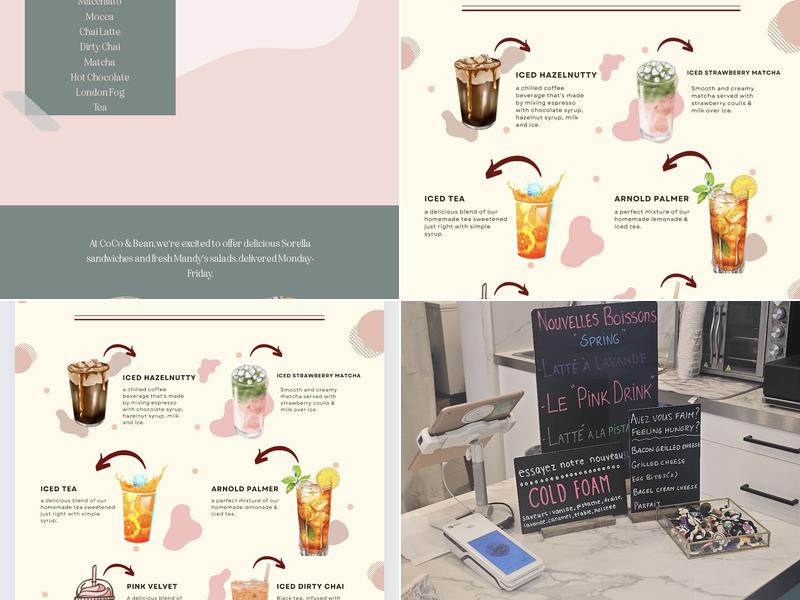 Café CoCo & Bean Menu